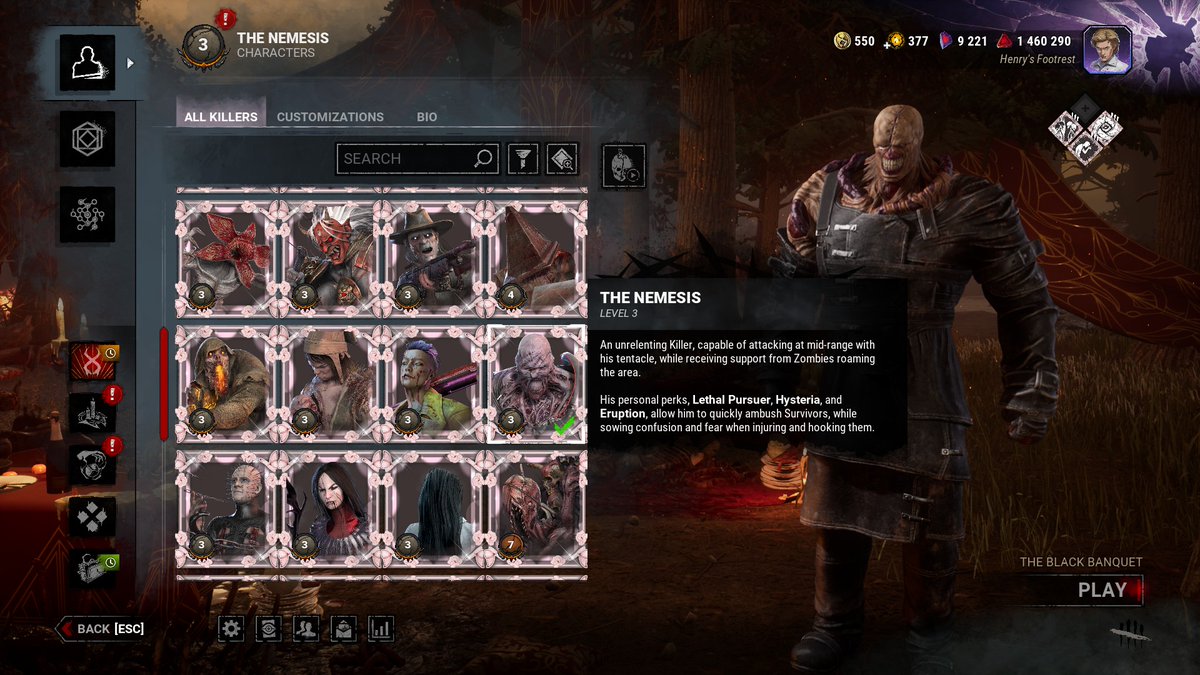 moonieicons's tweet photo. 𖦹₊⊹ killer • nemesis - the nemesis ୭ ˚.⁺⊹ .ᐟ
︶︶︶︶︶︶︶︶ • chromatic fleur • 🌸
#DBD #DeadByDaylight #IconPacksDBD #TheNemesis #Killers #DBDFanart #PinkIconPack #RENemesis #ResidentEvil https://t.co/9rKLSm4t0C