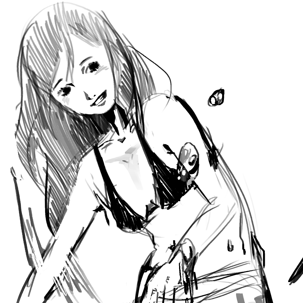 Neur0Genesis8's tweet photo. I think a weird part of me will always like the sketch more #oc #animation #original_character #production https://t.co/yZqSoxA9cO