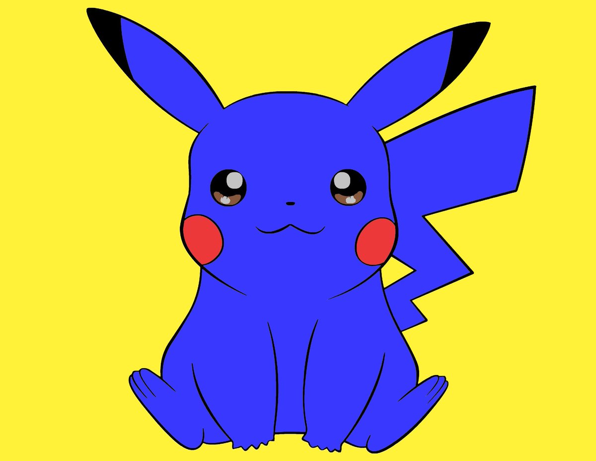 Decaticon's tweet photo. Palworld fans be like: "HOW IS BLUKACHU COPYING PIKACHU ITS LITERALLY BLUE, BLUKACHU IS ENTIRELY ORIGINAL PIKACHU IS LITERALLY YELLOW THEY ARE NOT THE SAME THEY SHARE ZERO SIMILARITIES, OH SO POKEMON INVENTED MICE NOW" https://t.co/7psWVChPoJ