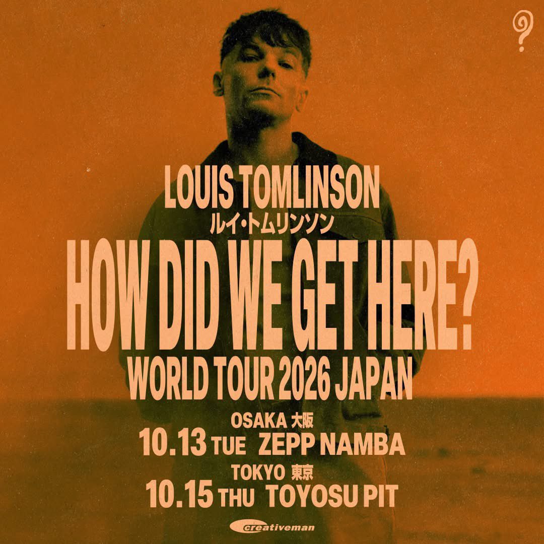 Tomlinson_Japan's tweet photo. 🎟️｜アーティスト先行受付開始

🔗 https://t.co/LJmx1kYfYg

ルイ・トムリンソン来日公演のアーティスト先行が受付開始しました！
アクセスコード：HDWGH26

The presale is now open!
The correct access code is: HDWGH26 

#LTJapan https://t.co/WxSCNeyWck