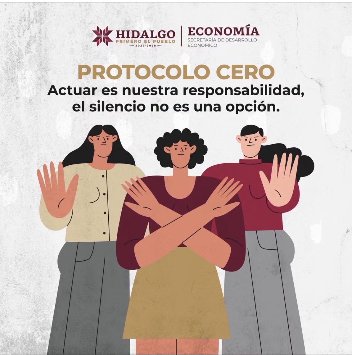 njaenr's tweet photo. El #ProtocoloCero reafirma nuestro compromiso con un entorno seguro, respetuoso e incluyente para todas las personas. 
Promover el respeto, prevenir la violencia, el acoso y la discriminación, debe ser responsabilidad compartida. https://t.co/1XdoX9f2qV