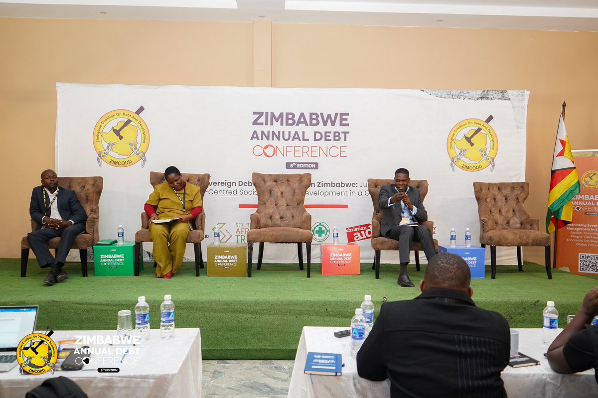 ZIMCODD1's tweet photo. Day 1 of the 8th Zimbabwe Annual Debt Conference in Masvingo brought together government, Parliament, civil society, academia, development partners, labour, the private sector and citizens to examine Zimbabwe’s debt reality and explore pathways towards debt justice and sustainable development.

#DebtConference2026 #DebtJusticeNow