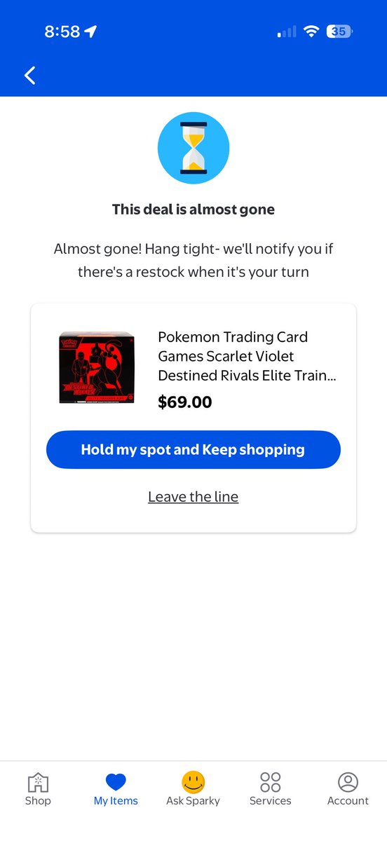 denzelspitfire's tweet photo. @PokeTCGAlerts Why am I still in line for DR ETB? https://t.co/qRZuAlkwz2