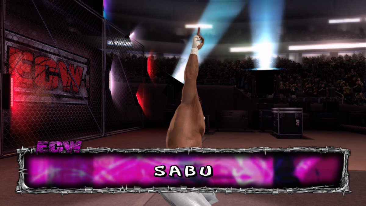 elzeeeta's tweet photo. R.I.P. to the great Sabu #SvR2007 https://t.co/EUr92gi7Db