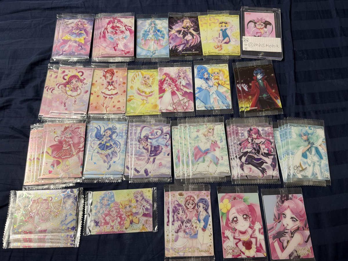 mhsmona's tweet photo. プリキュアウエハース　交換　または譲渡

【譲】画像1.2.3
【求】画像4.5.6
または1枚150円＋送料

決まり次第過去弾決めていきたいと思っています。

出来ればHRキッス↔︎HRズキューンとの交換を希望しています。

難しいとは思いますが、よろしくお願いいたします。 https://t.co/sJ4SVmEpP3