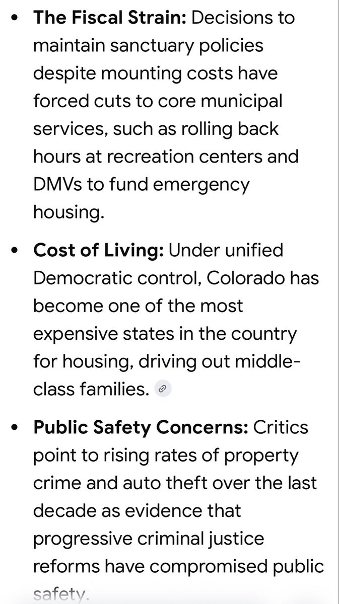 MeanTweets80238's tweet photo. 63 Years of Democrat Mayors in Denver, 

19 Years of Democrat Governors in Colorado, 

13 Years of Democrat control of the Colorado House 

7 Years of Democrat Control of the Colorado Senate

Equals a failed state.

But Victor Marx is a threat to our Values, @pweiser? https://t.co/1PBHSqLcxt