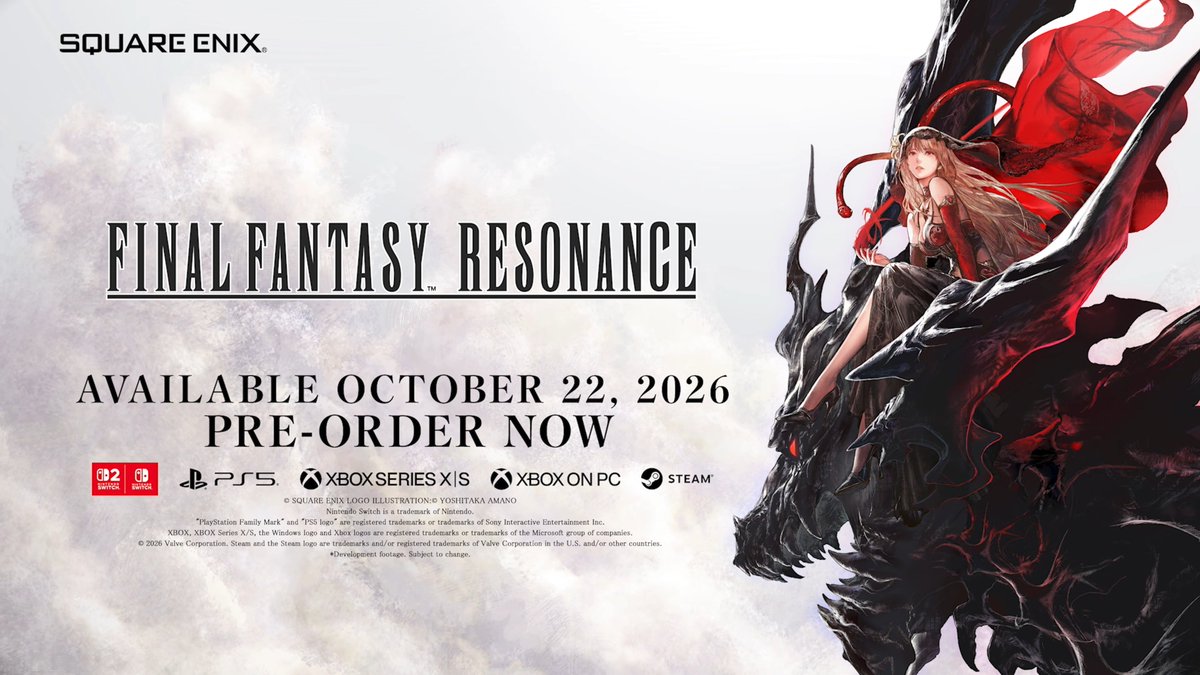 Wario64's tweet photo. FINAL FANTASY RESONANCE - Pixel Trailer https://t.co/KUZkQS9xyt https://t.co/oqpoeN8rrs