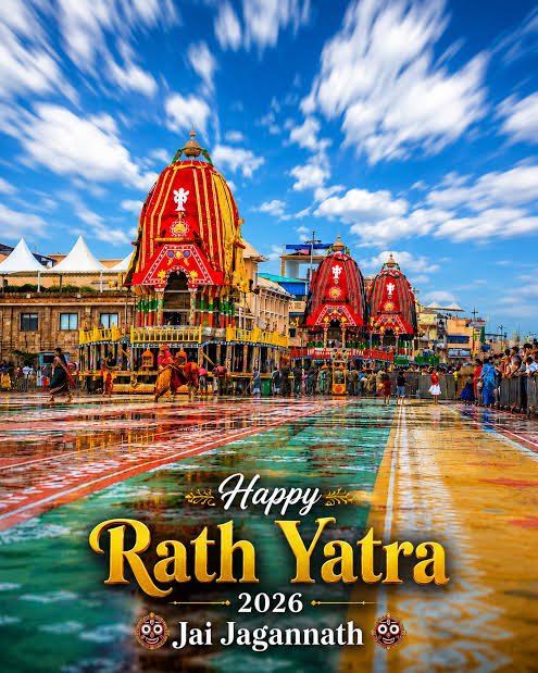 NamuchiSabar's tweet photo. #HappyRathYatra🙏🙏 https://t.co/5DhEV5v3Ng