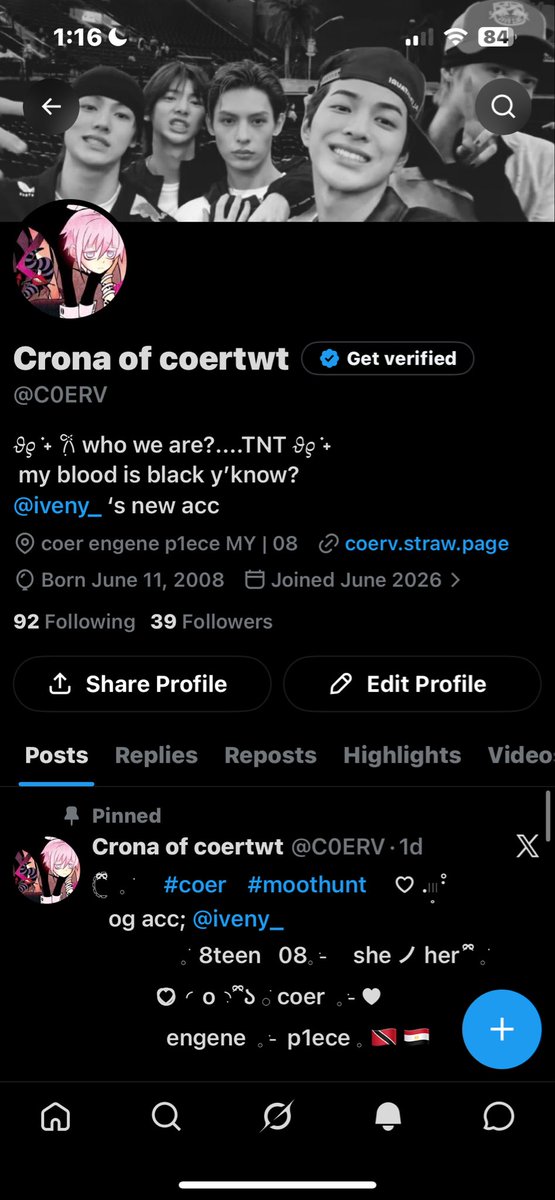C0ERV's tweet photo. omg wait giys i just realized they finally separated reposts from reg posts https://t.co/MNVK8nwN2Z
