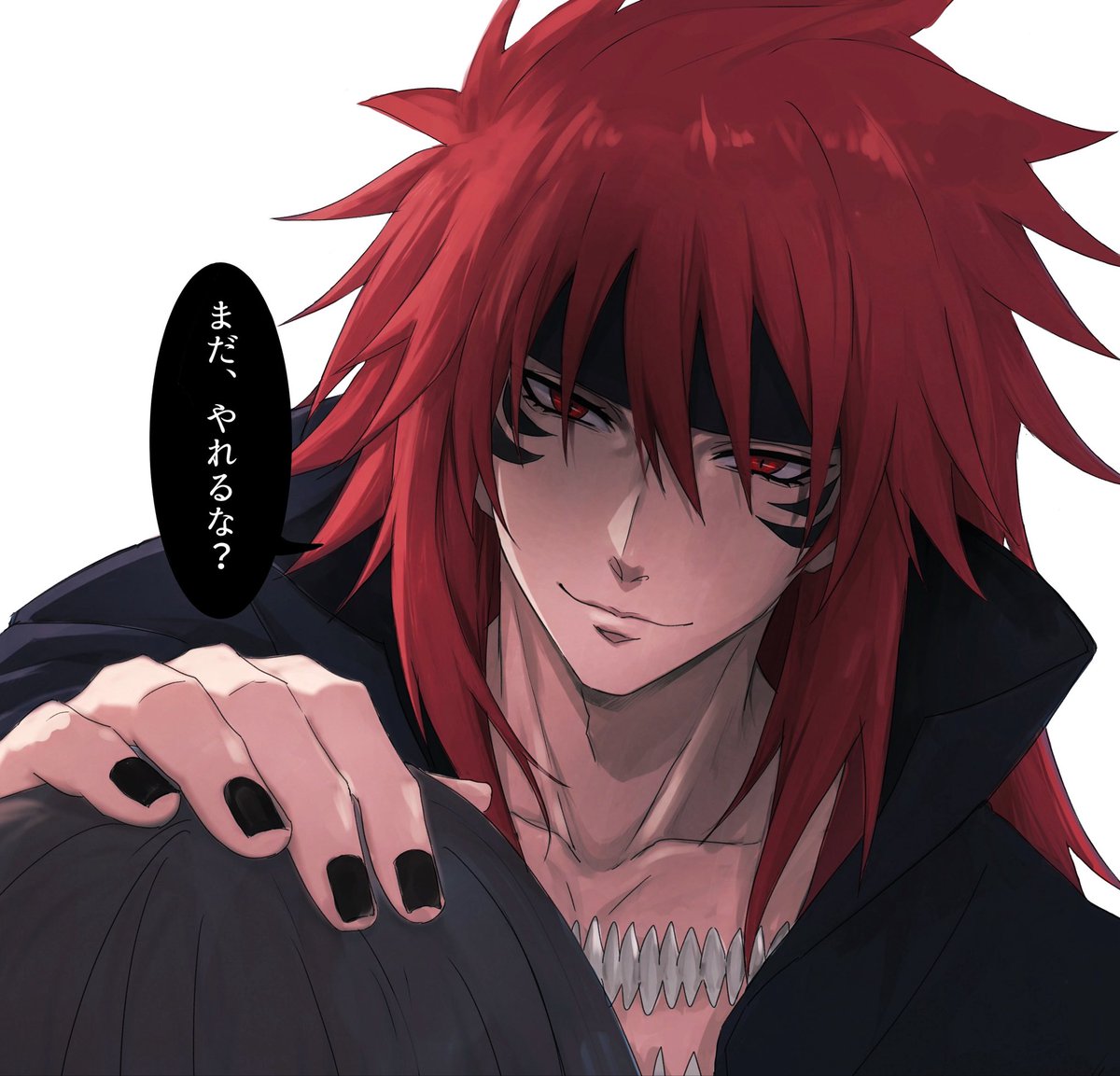hime_turu1's tweet photo. 仕事を応援してくれるギィ・クリムゾン君 https://t.co/ONsdtvmRYE