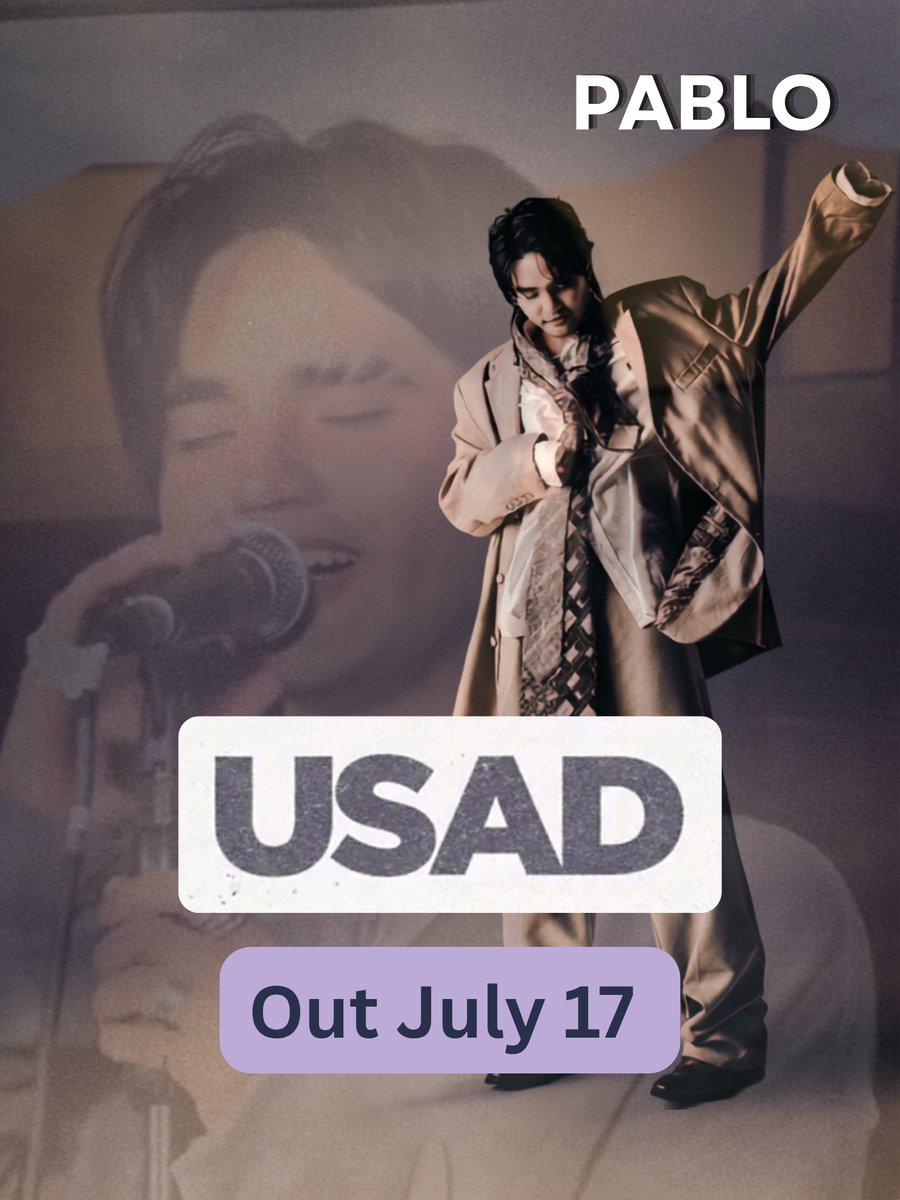 Lorrelai_'s tweet photo. Bukas na ito! 🙀

PABLO's comeback single USAD out tomorrow! Prepare your devices and streaming accounts, let's show our love to Pau! 

#PABLO #USAD
#SB19_PABLO https://t.co/zjdxT8Ioac