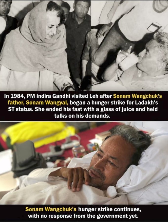 ChekrishnaCk's tweet photo. And people say Indira Gandhi was a Dictator. https://t.co/PMErQOopBP