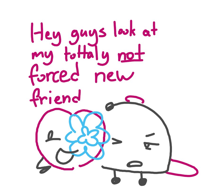 FandomEnjoyer_'s tweet photo. making friends
#objectoc #objectshows https://t.co/HM0PUuwUKi