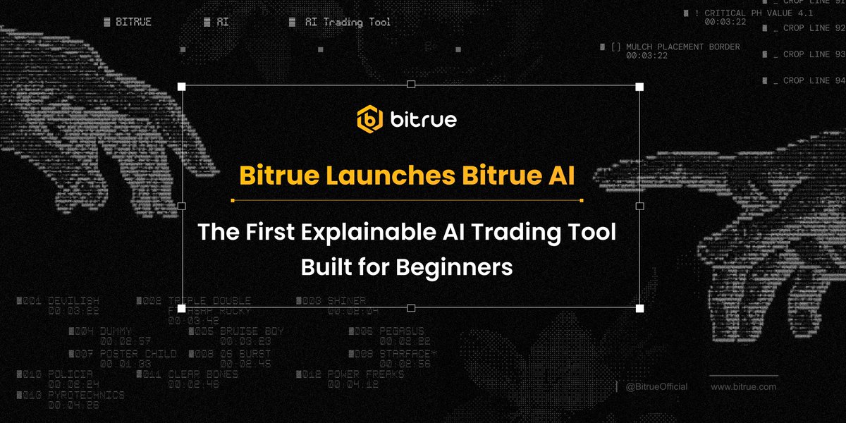 BitrueOfficial's tweet photo. Everybody is building AI trading tools
But here's the question:
Can they explain why they recommend a trade?
According to Bitrue Research's comparative analysis of major CEXs, most can't
#BitrueAI is built differently
Every AI strategy comes with the market reasoning behind it, so you're not just following signals, you understand them
🔗 Read more: https://t.co/ksrtS9Wymy