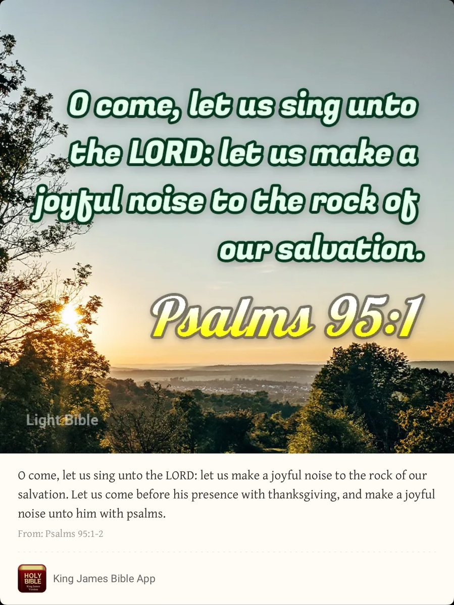 birgans's tweet photo. Inspiration

Between the lines of thousands of verses within the Bible, one may find the joy and exultation of celebrating the name of the Lord. Ours is not as some might claim, a God of pure vengeance. He is as a Father unto us, endowing us with the gift of light, love, and even laughter. David's Psalms particularly details this joy, of celebration, recommending we sing our thanks and praises to our God in whatever manner we see fit. In David's time, literally singing was a popular activity, owing to how affordable it was. Whilst this method is still available to all –even the tone deaf-, many more ways of praising his name is open to us today, 'singing' here need not be literal; what matters is the sentiment.

Prayer  

Rejoice! Hosanna in the highest, my pure and almighty God! Praise be your name and blessed be my soul for trusting in your salvation. For you are my rock, my light, my alpha and omega. Praise be your name in the most sacred of psalms, praise be your name in the highest of thrones in Heaven. With love and joy I rejoice with David, O Lord, hear my hymn! Hosanna in the highest! Amen.

Healing Revival Support 

We were in a healing revival from Sunday the 7th of June to 14th of June at 6:30. Nightly Now I am asking where are what is the next city is the next Revival going to take place in Jesus Christ Mighty Name Amen. Pastor Larry Birgans Ended
14/2026 on Sunday Night Address 2701 Cottage Way Sacramento Ca 95825 To support this https://t.co/g8Hf9WpzEK
Zelle : New Life In Christ Jesus (916) 488-1448, Larry Birgans Cash App, Venmo App and also the PayPal App.