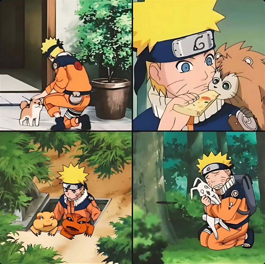 Animeeverse_'s tweet photo. People of Konoha: That child is a monster

The child: https://t.co/1srZG49iRm