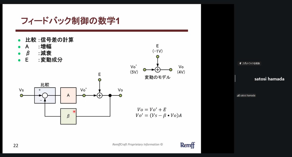 PWELSNS's tweet photo. 【DC-DCコンバータのフィードバッグ制御入門】
WEBセミナー始まっています！

このセミナー通じて次のような能力が身に付きます．
・ DC-DCコンバータのフィードバック制御の設計
・ブロック線図で制御を体系的に組み立てる
・PWMの考え方と伝達関数化
・ナイキストの安定判別法を通じての系を評価
https://t.co/34KAfVH2Ra
講師👉有限会社レムフクラフト 代表 　浜田 智 先生

#パワエレセミナー　#パワエレ
#フィードバック制御　#レムフクラフト