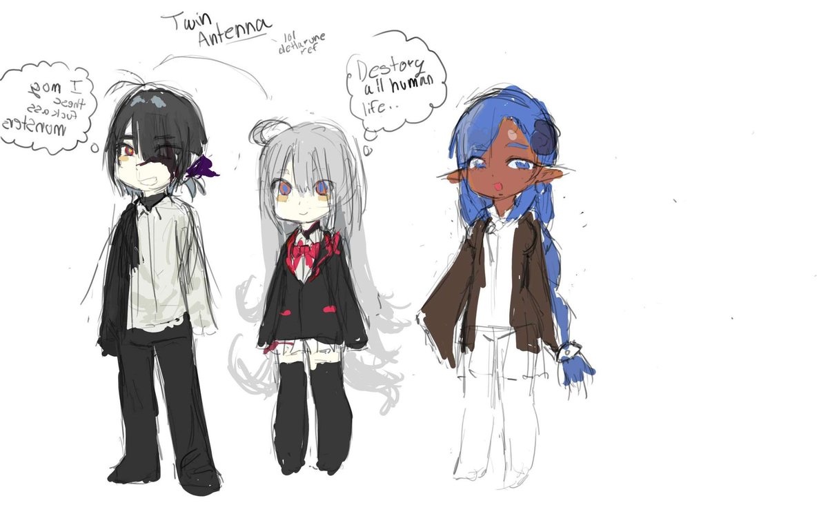 Minteaventi's tweet photo. Uhh freak show ocs names pending if you guys have any ideas #Freakshow https://t.co/ZYhTs9XiUI