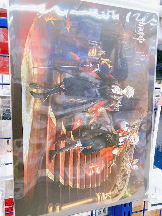 🌟グッズ入荷情報🌟】 『原神』 🌟メタルクリアファイル 🌟アクリル