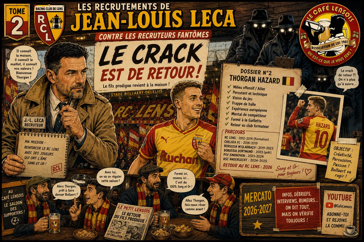 DelattreGrgory1's tweet photo. 🔴🟡👌
#CoupDouble pour le @RCLens et les aventures de notre recruteur favori nous régalent 

Le #Tome4 vu par @lecafelensois est en préparation. 

Rdv ce jour dans le Space de @MaxFly_Lensois pour entendre vos avis 🫵 🎙️ https://t.co/voozku2ikZ