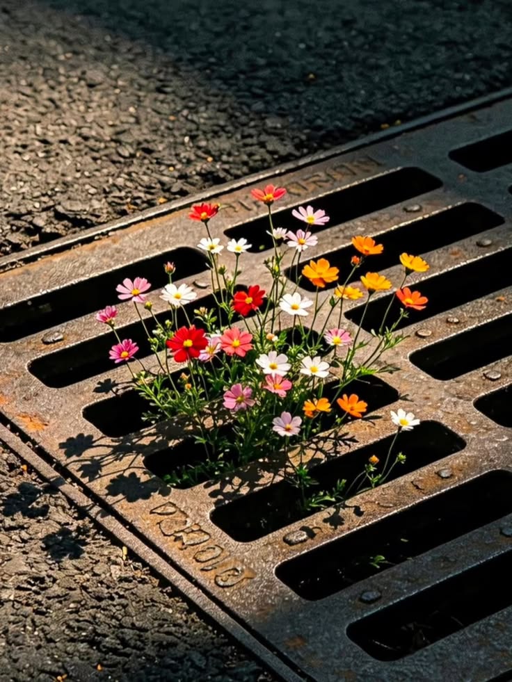 trale_parole's tweet photo. Il tocco estasiato crebbe nel cemento consunto,  verdeggiando si impose al codesto mostrare 

non calpesto'
 il suo dire 
emanando riverberi 
al digiuno essere, l'attrattiva essenza 
lì rimase 
_
#PetaliDiPoesia https://t.co/Bha4jZTE7G