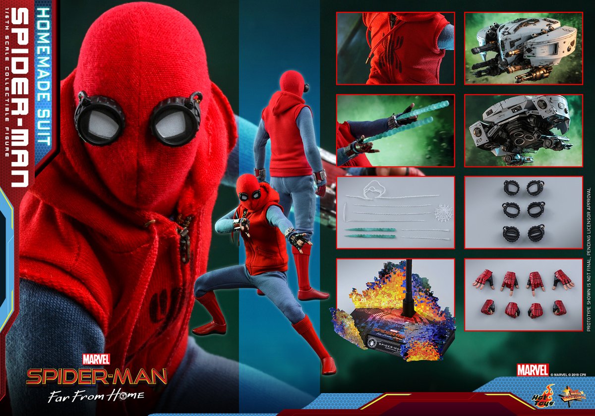 フィギュア】 ホットトイズ スパイダーマン：ファー・フロム・ホーム