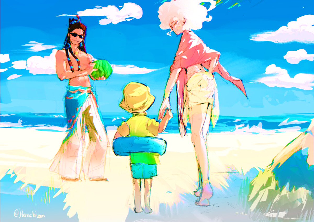 Kenschizen68's tweet photo. Prompts: Swimwear, genderbend daniel, School uniform.
 #originalchracters #prompts https://t.co/OQkoVmyHXS