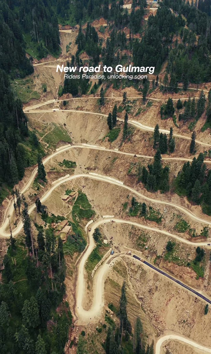 MikeLimaBravo12's tweet photo. A new chapter in Jammu & Kashmir’s connectivity is already taking shape.

The Poonch–Gulmarg road is currently under construction, creating the first-ever direct road link between Poonch and Gulmarg (Baramulla).

Once completed, the journey between the two destinations will take around 3 hours, passing through dense forests, pristine meadows, and some of the most breathtaking landscapes in Jammu & Kashmir. More than just a road, it will connect Poonch with the Kashmir Valley through what promises to be one of the most scenic and unforgettable routes in the region.