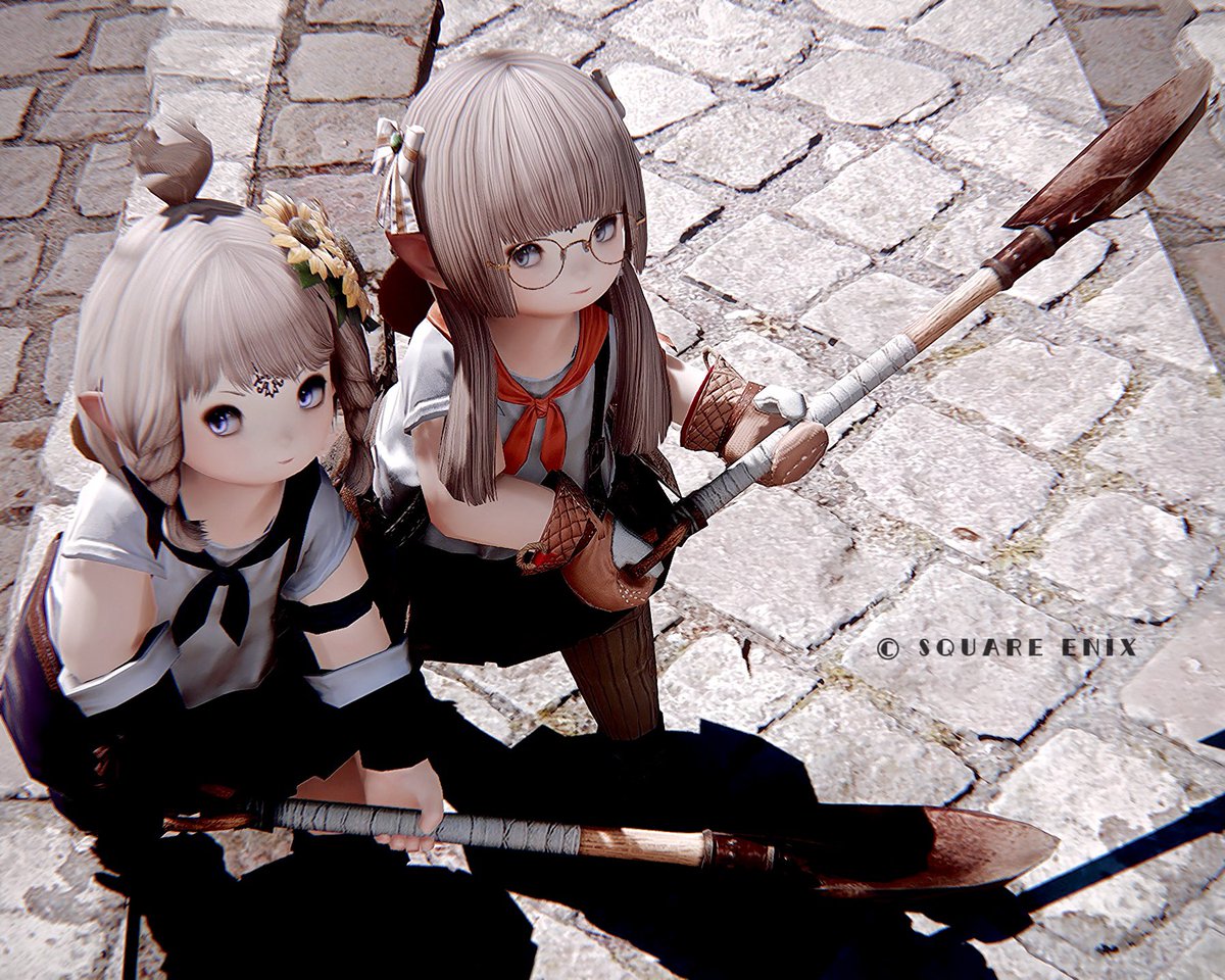 ___67_rn's tweet photo. ▶︎ ようやくスコップを手に入れた2人🪏 https://t.co/dRrIeA4BBd