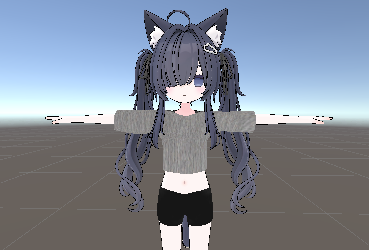 kimigosi's tweet photo. https://t.co/GCgAUzDayjてんちるちゃん対応の衣装を作りました！ ぜひご検討ください！ #tencil #てんちる #vrchat #booth https://t.co/mDCidutNm5