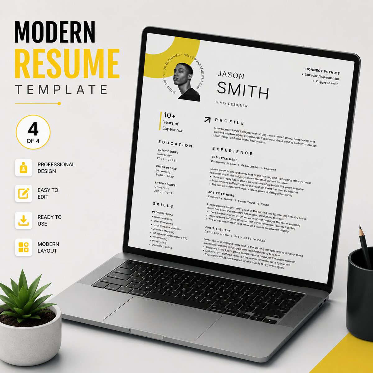 graphicdesignju's tweet photo. New Modern and Stylish Resume Templates
https://t.co/A2M2xn1GRs

.
.
.

#ResumeTemplates #CVResume #ModernResume #CVTemplate #JobSeekers #ResumeDesign #CreativeResume #FreeResumeTemplates #DownloadResumeTemplate #Career #JobApplication #GraphicDesign #ProfessionalResume https://t.co/rNjMKLOpdg