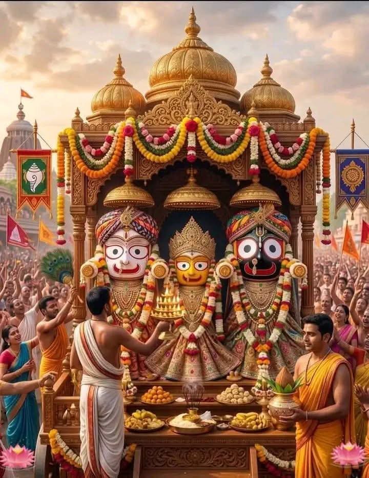 Devkuma43041695's tweet photo. नीलांचल निवासाय नित्याय परमात्मने। 
बलभद्र सुभद्राभ्याम् जगन्नाथाय ते नमः।।

महाप्रभु श्री जगन्नाथ जी की रथयात्रा की मंगलकामनाएं। 🚩🚩🚩🚩🙏🙏🙏🙏 https://t.co/JQXy4ueFFs