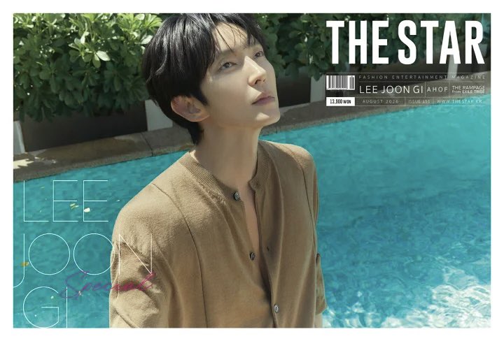 TinaTianJG's tweet photo. [公式特典贈呈] (紙和訳付) online特典 THE STAR 2026.8月号 前表紙 LEE JOON GI / 背表紙 AHOF 韓国雑誌 イジュンギ アホフ
➡️ https://t.co/qJiZpY2OYm https://t.co/ZPP7p3wb5Z