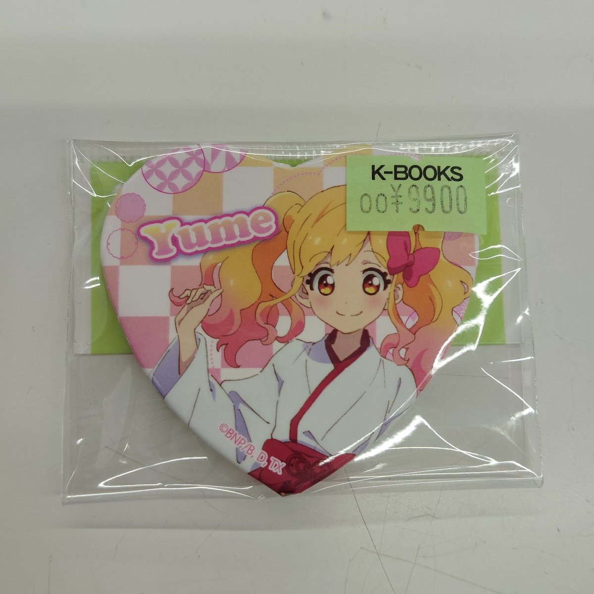 入荷情報】 アイカツ！ オールアイカツ！ミュージアム ハート缶バッジ