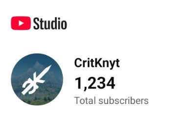 CritKnyt's tweet photo. There's only
One thing
Two do
Three words
Four you...

.... Thanks for watching! 😅

Uploads are slow but I'm still amazed that new and returning players are watching my Event Quest Videos. https://t.co/zctpbjYVRN