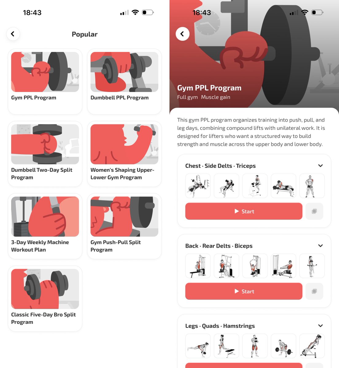 GetFitoApp's tweet photo. Fito App 3.26.0 updated🎉
- Gym routines now have a popular section, come explore
- Workout records now support Live Activities and Dynamic Island
- Diet and weight records now sync with Health
- View gym session details in friends' workout details
#fitoapp #gym #exercise https://t.co/qmVotp78Z6