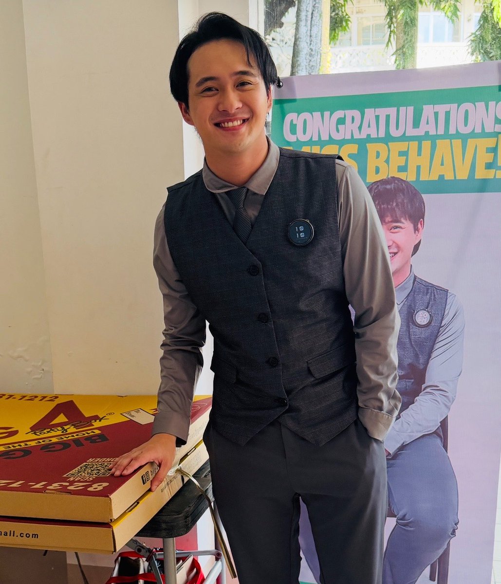 araw_araw_akira's tweet photo. Our sunshine’s last taping day as Warren! Congratulations to the whole cast and crew from Akira Fanbases! ☀️

#BGYO #BGYO_Akira
#MissBehave https://t.co/RzTM3lTj6s