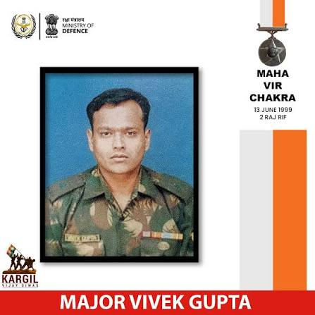 NetramDefence's tweet photo. 8/14
Major Vivek Gupta, MVC (Posthumous) - 2 Rajputana Rifles

By early June 1999, the Tololing feature in the Drass sector had become a major tactical bottleneck. Rising to over 15,000 feet, the peak provided enemy forces with uninterrupted observation of the Srinagar-Leh highway, allowing them to direct highly accurate artillery fire onto Indian convoys. Several initial attempts to dislodge the entrenched defenders had stalled due to the sheer, exposed inclines and devastating crossfire.

To break the deadlock, the 2nd Battalion, Rajputana Rifles (2 Raj Rif) was brought in to launch a decisive offensive. Major Vivek Gupta was assigned to command Charlie Company, tasked with spearheading the final assault on Tololing Top.

On the night of June 13, 1999, Major Gupta led his company up the freezing, near-vertical slopes. The approach offered zero cover. The moment the company broke the ridgeline, they were met with a wall of heavy artillery and automatic fire from mutually supporting enemy bunkers.

The intense barrage pinned the forward elements of Charlie Company down. Operating in sub-zero temperatures and thin air, any prolonged stall on the exposed rock face threatened the entire unit with heavy casualties and mission failure. Recognizing that the only way to survive was to close the distance, Major Gupta took immediate offensive action.

Under continuous suppressing fire, Major Gupta rallied his lead section and initiated a direct frontal charge against the entrenched positions.

The First Strike: He personally engaged the primary enemy bunker. Firing a rocket launcher to disorient the defenders, he immediately charged the fortification, engaging the occupants in close-quarter combat and neutralizing the position.

Sustaining Heavy Fire: During this initial breach, Major Gupta was struck by two bullets. Despite the severity of his wounds and heavy blood loss, he refused to fall back or allow the momentum of the assault to break.
The Second Bunker: Maintaining the offensive, he led his men toward the next bunker complex. He closed in on the position and engaged in brutal hand-to-hand combat, eliminating more enemy combatants. It was during this final push that he sustained additional, fatal gunshot wounds.

Before succumbing to his injuries on the battlefield, Major Gupta's calculated aggression and refusal to stall under fire successfully dismantled the enemy's forward defensive line.

Witnessing their company commander's decisive actions, the remaining soldiers of Charlie Company were highly galvanized. They pressed the advantage, overrunning the remaining bunkers and clearing the peak. By the morning of June 14, Tololing Top was fully secured by 2 Raj Rif.

The capture of Tololing was a critical turning point in the Kargil War, initiating a domino effect that led to the subsequent recapture of several adjacent peaks. For his tactical leadership, exceptional courage, and supreme sacrifice, Major Vivek Gupta was posthumously awarded the Maha Vir Chakra (MVC), India's second-highest military decoration.