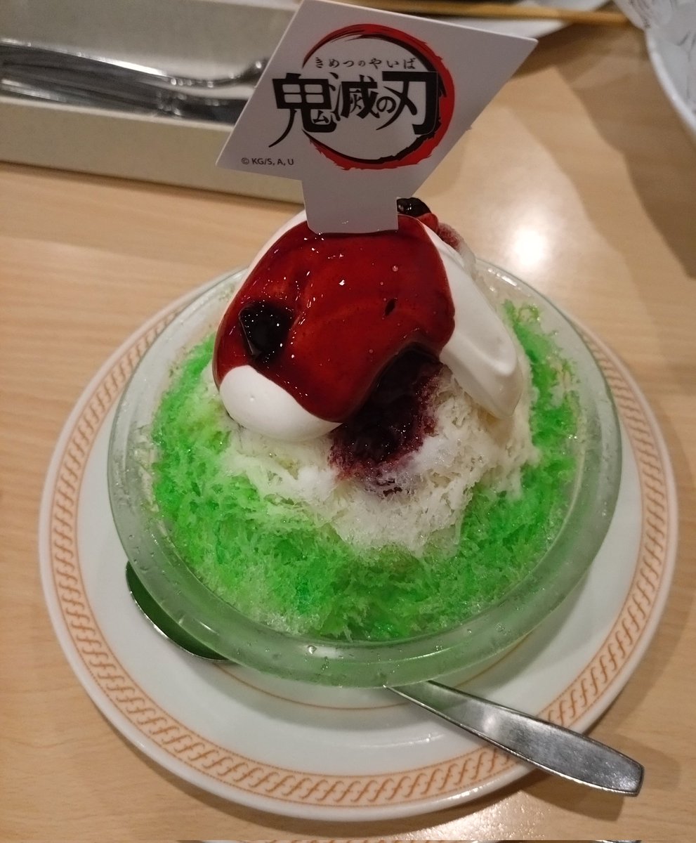 negonego_08's tweet photo. 先日、友人と行ってきました。
今回のコラボメニューも美味しかったです😊
また友人たちと行く予定立てて、今度はまだ食べていないメニューを注文しようかなー？？いや炭治郎も捨てがたいっ💦
#鬼滅の刃ジョイフルコラボ https://t.co/fx6Gjhi162