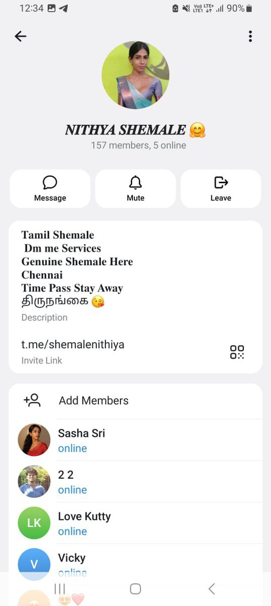 SashaErode's tweet photo. Hi all,

This is fake telegram account. Please don't pay this account . This guy is cheater. 
Please report In telegram to prevent others.
Thanks for ur support 
My name: Sasha sri.
location: Erode
Gender: shemale 
My telegram id: https://t.co/WNteRKfw4S https://t.co/ss8q0w01K2