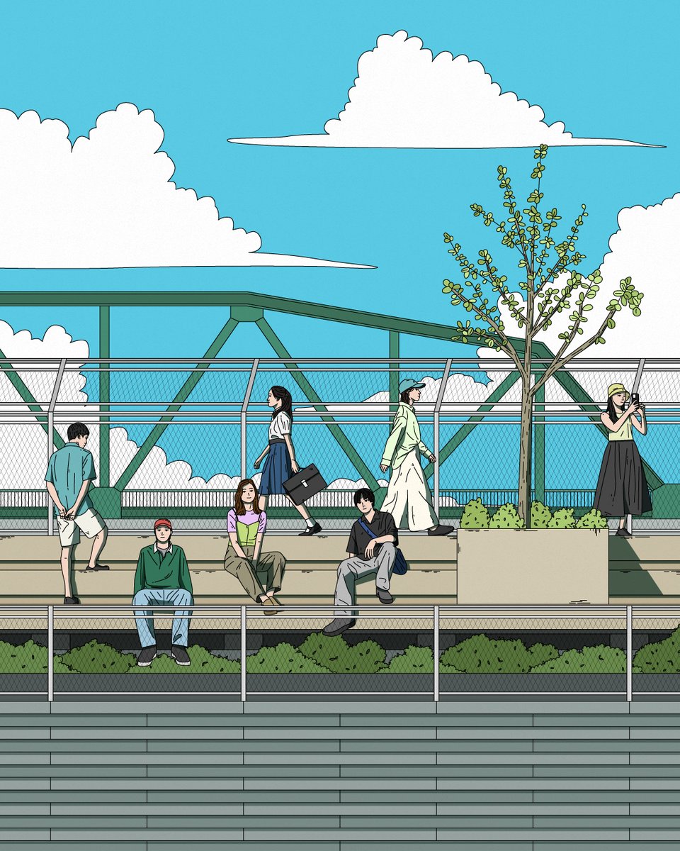 hooopartwork's tweet photo. Chao Phraya Sky Park.

#artㅤㅤㅤㅤ #illustration https://t.co/4J2D8YFp0f