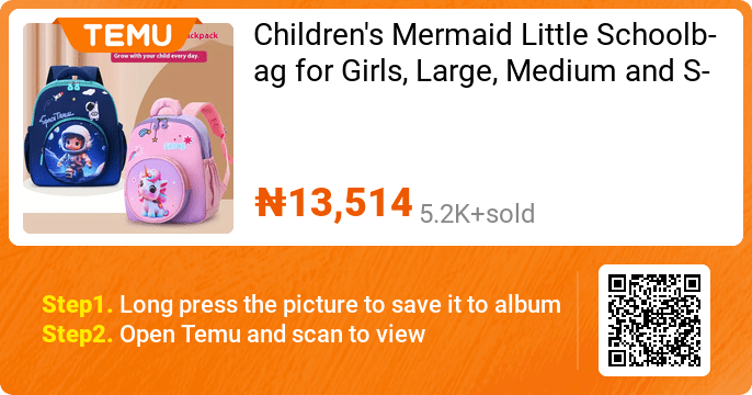 CharityKenneth5's tweet photo. Children's Mermaid Little Schoolbag for Girls, Large, Medium and Small Classes, Old, Cute Astronaut Preschool Boys, Backpacks
🎉 Coupon price[₦13,514]
👉 item link: https://t.co/i7j1vr7uLM
⚠️ The discount may vary, please refer to the page display. https://t.co/IbYlZvidMp