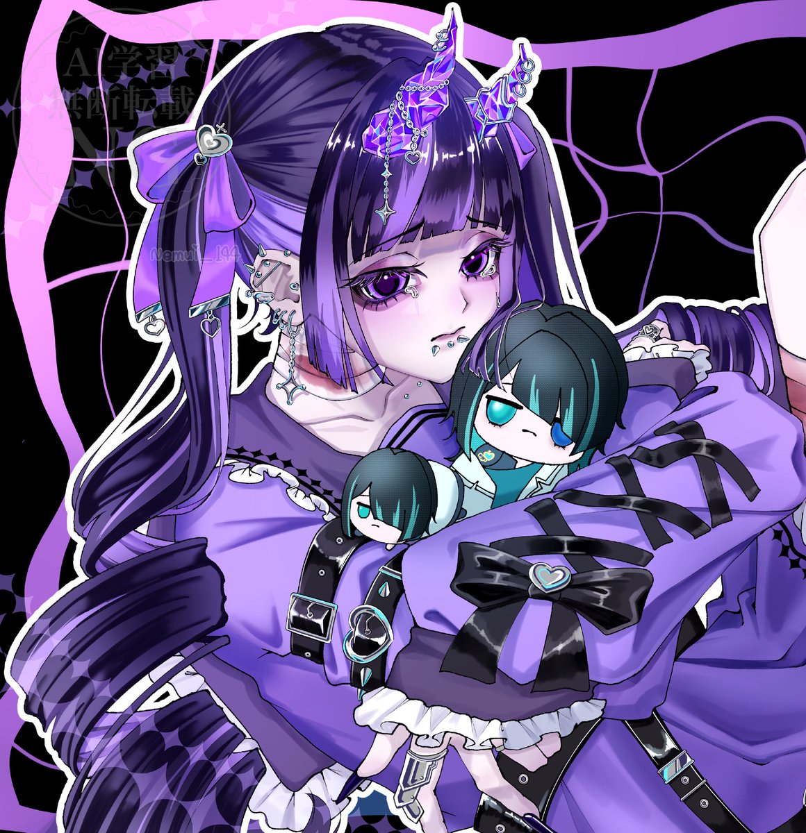 Nemui_144's tweet photo. 最近のツインテールたち
#イラスト　#oc https://t.co/XNtYF6tQHW