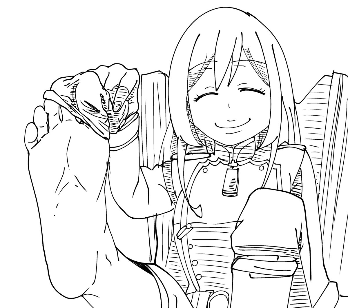 tumugu_feet's tweet photo. ヴィーシャの靴下もよいが余計に素足がみたくなるよん https://t.co/8DLqloz6Bp