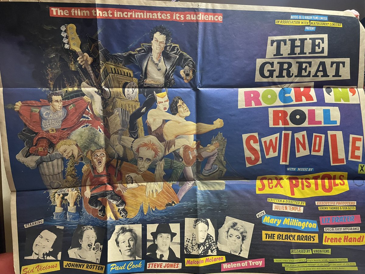SEX PISTOLS / THE GREAT ROCK 'N' ROLL SWINDLE 80年5月16日発売 英盤