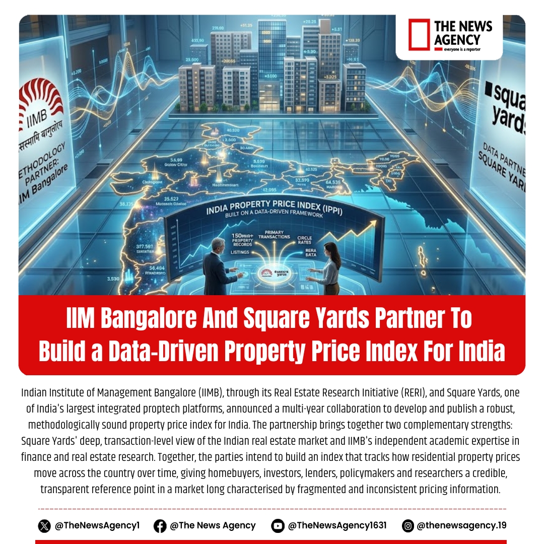 TheNewsAgency1's tweet photo. #RealEstate #Property #DataBCRA @square_yards @IIM_Bangalore https://t.co/SuXt0k0fNq