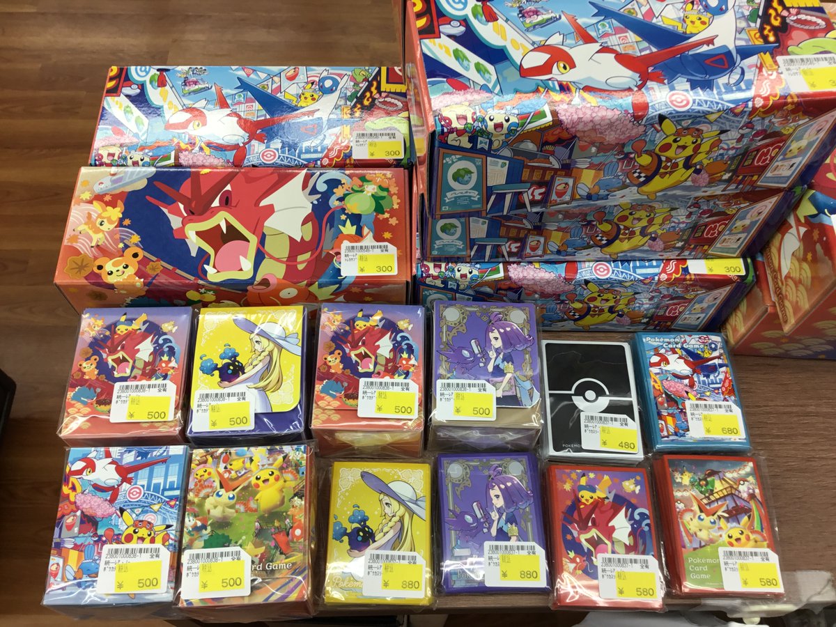 ポケカ サプライ色々入荷しました✨️ お探しのデッキケースや
