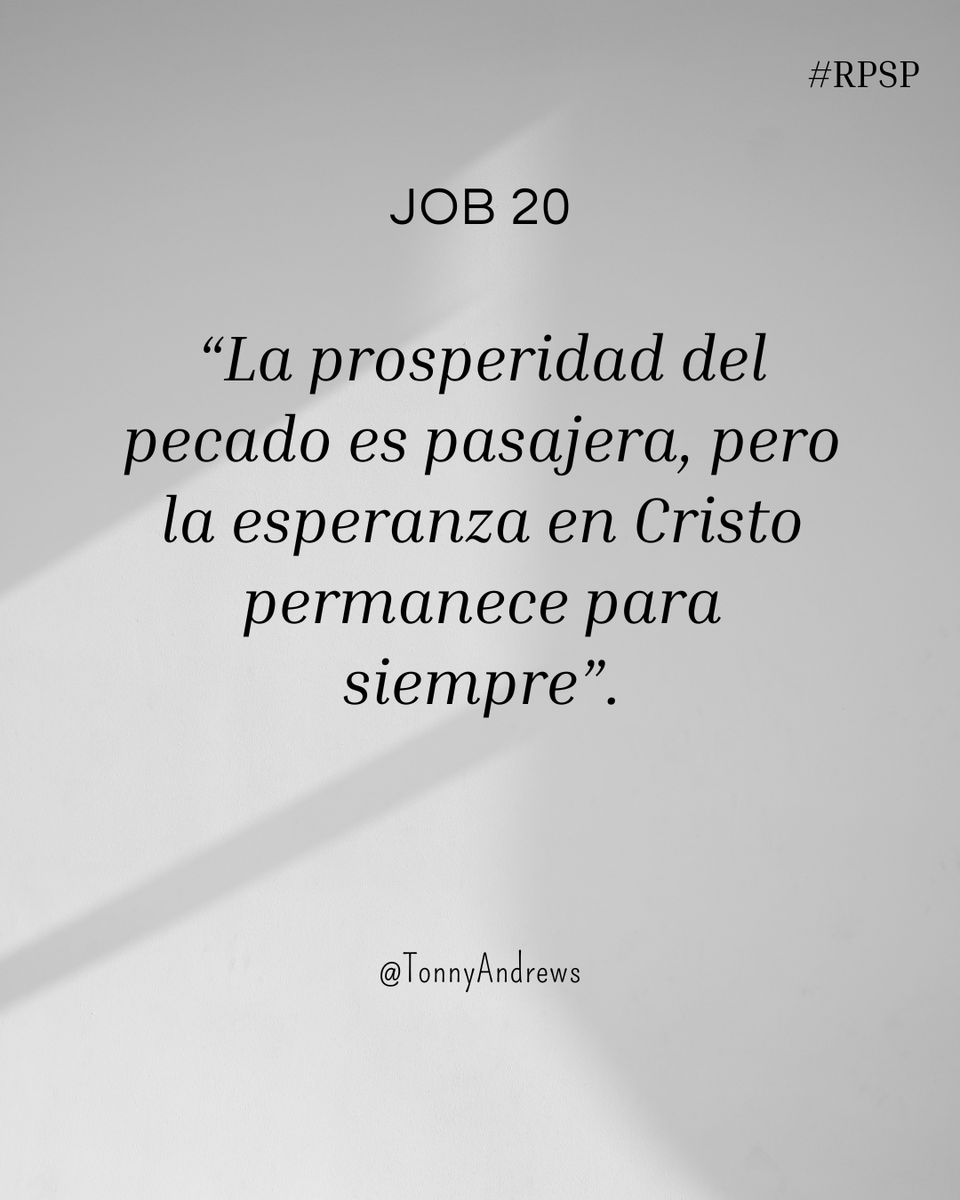 TonnyAndrews's tweet photo. 📖 #RPSP - Job 20✨
“Quien pone su confianza en Dios no vive de apariencias pasajeras, sino de la esperanza eterna que solo Jesús puede dar”. 🙏
#PrimeroDios #rpsp #Job20 #CuscoA #MSOP #UPSur https://t.co/e4HDb0onZf