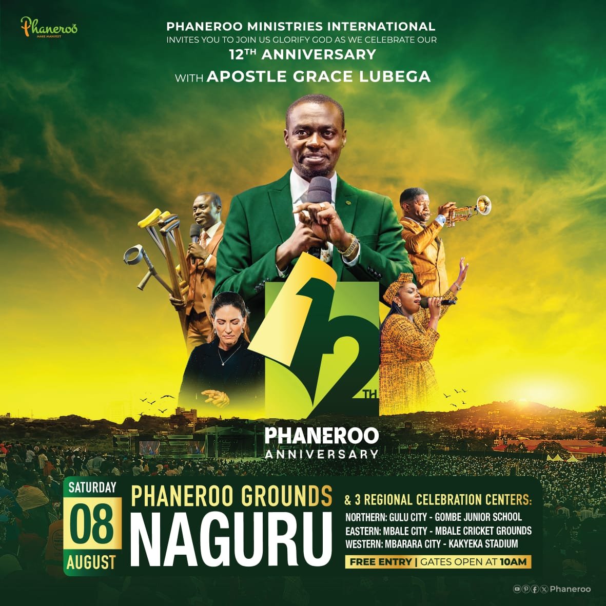 alishaforChrist's tweet photo. Western Uganda we are at Kakyeka Stadium on 8th August 
#ANewChapter
#PhanerooAt12 https://t.co/wQl9vSBL4k