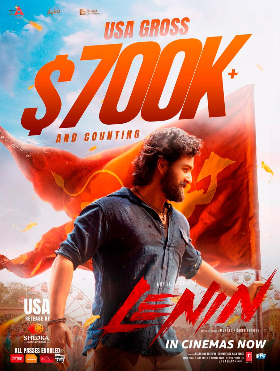 T2BLive's tweet photo. #LENIN $700K+ In USA💥💥💥 https://t.co/pPYTZBNZPS